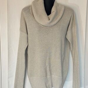 Jones New York Signature Cowl Neck, Drop Sleeves Sweater, XL